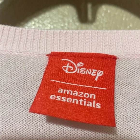 5. Disney Light Pink Sweater Top NWT - Picture 4 of 5